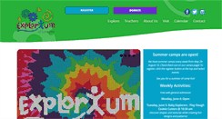 Desktop Screenshot of explorium.com